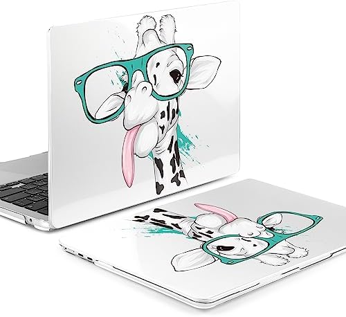 MEEgoodo for M5/M4/M3/M2 MacBook Air 15 inch Case 2026 2025 2024 2023, Case Fit Model (A3448/A3241/A3114/A2941) for MacBook Air 15.3 inch, Funny Giraffe - Image 3