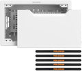 Perlegear 9″ in-Wall Media Box, Electrical Box, Cable Management Kit by Perlegear
