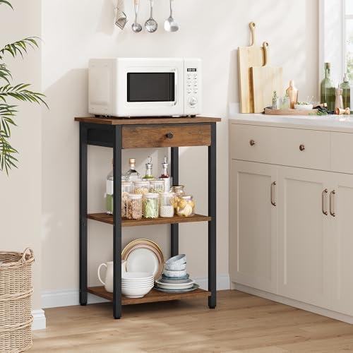 Gewudraw Printer Stand,3-Tier Printer Table for Home Office, Living Room - Image 6