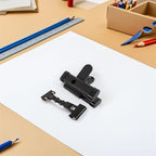 BESPORTBLE Rotatable Document Copy Holder Clip for Typing and School Use, Lightweight Metal Easel Accessory with Efficient Organization and Artist Paint Brush Holder Clamp - Image 5
