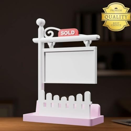 Custom Real Estate Business Card Holder | Realtor Card Holder – SOLD Sign for Real Estate Broker & Agents | Realtor Marketing | Realtor Gift (Design 1) - Image 2