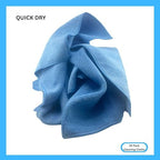 Microfiber Cleaning Cloth for Kitchen & households, Towels for Cars. (300gsm) (Pack of 24 Blue) - Image 5