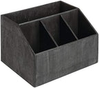 American Metalcraft PWBC7 Poplar Wood Caddy, Black, 7 1/2-Inches - Image 3