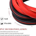 2 Gauge Battery Cable, 2 AWG CCA Wire 30FT Each Black/Red - Image 4