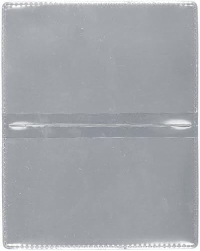 StoreSMART - Metallic Silver Folding Business Card Holders - 100 Pack - Polypropylene Plastic (RPP2915MS-100) - Image 2