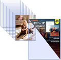 25 Pack 8.5"x11" Document Toploaders - Rigid Hard Sleeves Page Protectors by Unknown