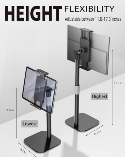 Portable Monitor Stand for 15.6", Height Adjustable TabStand for Desk - Image 2