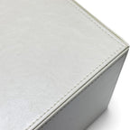 UnionBasic Document Organizer, 3-Drawer File Cabinet Document Storage Box, Office Desktop Filing Organizer, Creamy White - Image 5