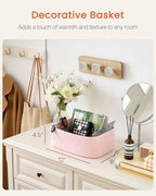 KALLAX Small Woven Storage Basket for Organizing, 12 x 8 x 4.5 inch, 3 Pack - Image 2