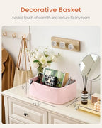 KALLAX Small Woven Storage Basket for Organizing, 13.5x9.5x5 inches, 3 Pack - Image 2