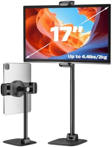 Foldable Portable Monitor Stand,iPad Stand for Desk Holds 4.4LB by Unknown