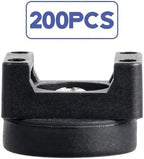 Yookeer 200 Pcs Magnetic Zip Tie Mount Cable Clips Black, 22 mm - Image 3