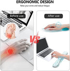 iLeadon Desk Mat with Wrist Rest,Large Gaming Mouse Pad with Wrist Rest - Image 3