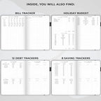 Clever Fox Budget Planner Pro with Cash Budgeting Envelopes, Black - Image 5