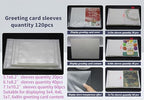 Greeting Card Organizer & Storage,Christmas Card Book,120 Sleeve - Image 4