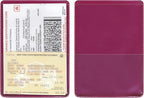 StoreSMART® - Maroon-Back Auto Insurance & ID Card Holders - 20 Pack - RFS20-MM20 by StoreSMART