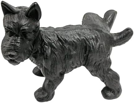 Design Toscano Naughty Peeing Scotty Dog Die-Cast Iron Bookend and Doorstop by DesignToscano