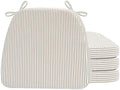 AAAAAcessories Chair Cushions for Dining Chairs, 17 x 16 x 2 in, Set of 4 by AAAAAcessories