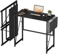 31.5" Folding Computer Desk with Headphone Hook & Storage Bag by Unknown