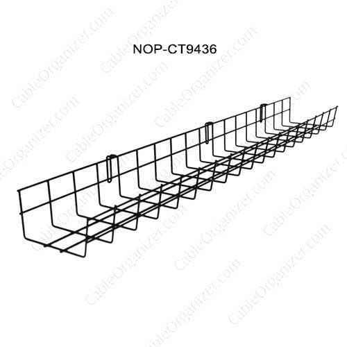 36 Inch Under Desk Cable Organizer Tray - Image 3