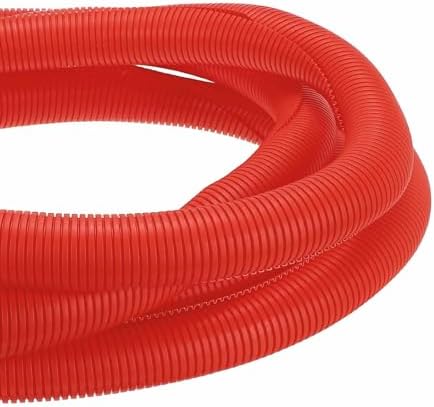 DMiotech 20ft Wire Loom Split Tubing 2 Inch(50.8mm) ID Red by DMiotech