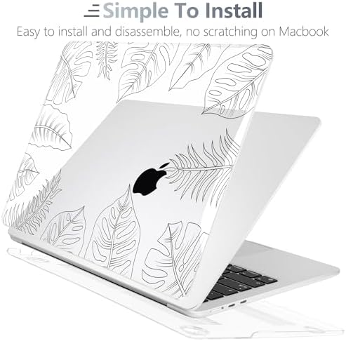 Batianda LumiArt Case for MacBook Air 13.6" M2-M5 Chip, Tropical Line - Image 5