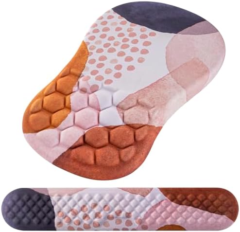 Ergonomic Mouse Pad & Keyboard Wrist Rest Set, Memory Foam by Laokiiy