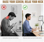 Magnetic Tablet Stand 19.7" Tall Desk iPad Holder Fits 4.7-15.6” Screens - Image 6