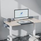 47.2" Under Desk Cable Management Tray, No Drill Cable Organizer for Table - Image 2