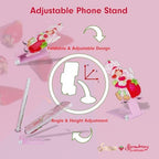 Sonix Character Phone Stand | Adjustable Cell Phone Holder, Desk Stand, Dock | Strawberry Shortcake Vintage - Image 3