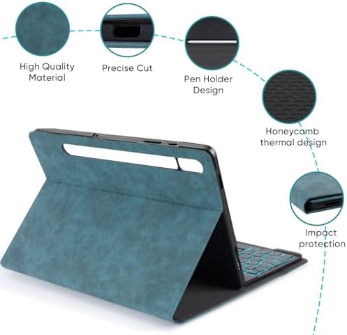 Keyboard Case for Samsung Galaxy Tab S10 Lite/S10 FE/S9 FE 5G 10.9" - Image 4