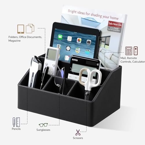 Desk Organizer Caddy Nightstand Organizer Desk Caddy Remote Holder - Image 3