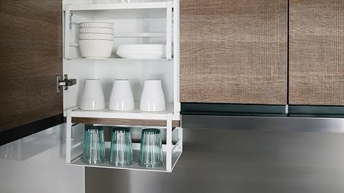 Nxconsu Under Shelf Basket, 2 Pack Under Shelf Storage Organizer, 16.1" - Image 6
