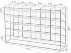 BEYGORM Acrylic Vertical Marker Organizer for 375 Markers, Desk Orgaizer - Image 2