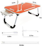 Laptop Desk for Bed, Laptop Stand & Lap Desk, Foldable Laptop Table - Image 2