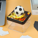 3D Calendar 2027,Creative Time Piece Calendar 2027 Desk Calendar,Soccer Ball Paper Carving Art Tear Away Calendar 3D Memo Pad DIY Christmas Gift - Image 6