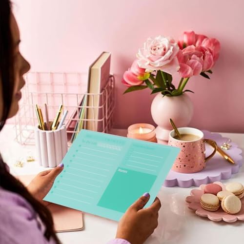 Yosoo Dry Erase Planner Board, Daily Planner Dry Erase Board, Desktop Calendar, to Do List, Schedule with Stand for Office Home School (40 * 30cm) - Image 5