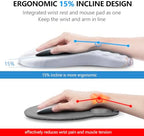 Ergonomic Mouse Pad & Keyboard Wrist Rest Set, Memory Foam - Image 2
