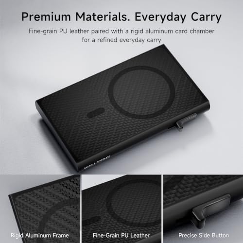 Magnetic Phone Wallet Compatible with MagSafe, One-Touch Pop-Up Card Holder - Image 7