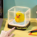 3D Calendar 2027, 3D Memo Pad Art Sticky Notes, Time Piece Calendar 2027, Creative Weekly Notepad with Light, Paper Carving Art Desktop Gift for Christmas Birthday Anniversaries (Yellow Duck 2027) - Image 5