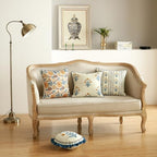 ISAENNE Linen Square Throw Pillow Cover,Set of 2,20"x12"-Estevan B - Image 3
