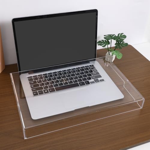 DOITOOL Clear Acrylic Cat Keyboard Cover, 15.6 Inch Laptop Protector - Image 2