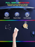 Wireless Charging RGB Gaming Mouse Pad, Desk Pad for MacBook, PC, Laptop - Image 6