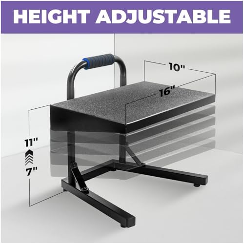 Liquid Stands Ergonomic Guitar Foot Stool Under Desk for Kids - Height Adjustable Elevated Piano Foot Rest- Piano Foot Rest for Beginners - Enhance Comfort and Improve Posture for Long Sessions - Image 2
