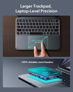 ESR for iPad Air 11 Inch Case with Keyboard M4/M3/M2, Multi-Angle Stand - Image 6