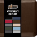 GORILLA GRIP Cushioned Antifatigue Kitchen Mat for Floor, 20x32, Brown by GorillaGrip