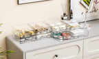 Yieach 12 Pack Clear Stackable Storage Drawers,2.2'' Acrylic Drawer Organizers for Countertop,Office Supply Organizer and Makeup Organizer,Small Plastic Drawers For Pen,Art Crafts Storage,Stationary - Image 2