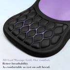 Wrist Rest for Computer Keyboard and Mouse Pad Set with Massage Design - Image 6