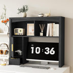 Desk Hutch Shelf, Desktop Shelf Organizer 37 inch Wide Desktop - Image 5