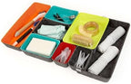 Three by Three Seattle Felt Storage Bins w/Expandable Bin, Set of 8 - Image 6